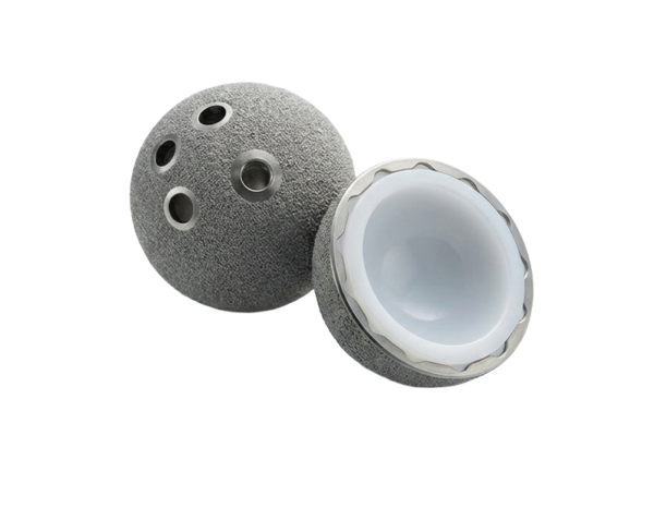Cotilo acetabular antirotacional no cementado
