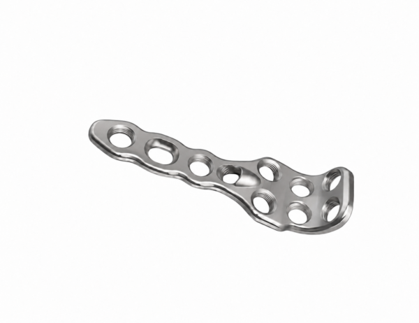 Placa bloqueada anatomica para atrodesis de tobillo frontal